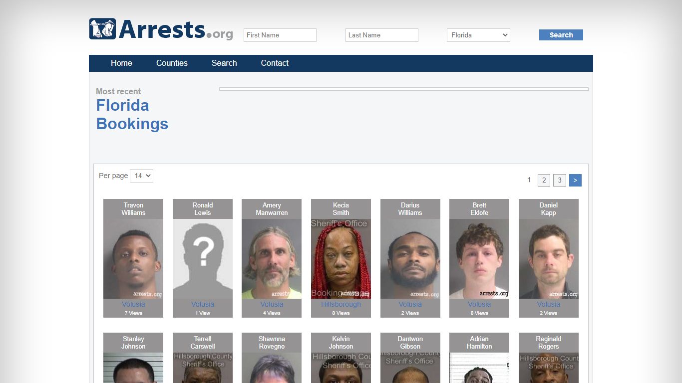 Hillsborough County Arrests and Inmate Search